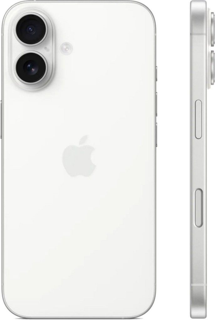 Смартфон Apple iPhone 16 256 ГБ White (Белый)