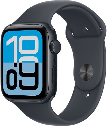 Умные часы Apple Watch SE 3 44 мм (2025) Midnight Aluminum Case w...