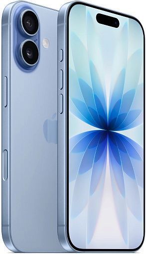 Смартфон Apple iPhone 17 256 ГБ Mist Blue (Туманно-голубой) eSIM