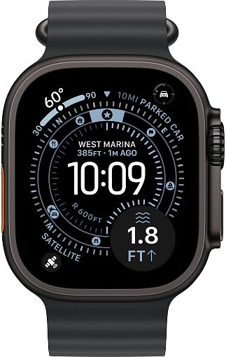 Умные часы Apple Watch Ultra 3 (2025) 49 мм Black Titanium Case w...