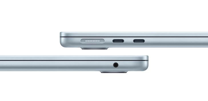 Ноутбук Apple MacBook Air 15″ M4 (2025), 16 ГБ, 256 ГБ SSD, Sky B...
