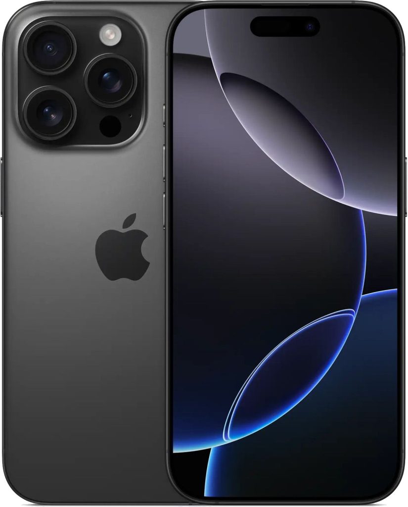 Смартфон Apple iPhone 16 Pro 128 ГБ Black Titanium (Чёрный титан)