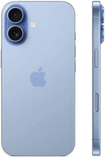 Смартфон Apple iPhone 17 256 ГБ Mist Blue (Туманно-голубой) eSIM