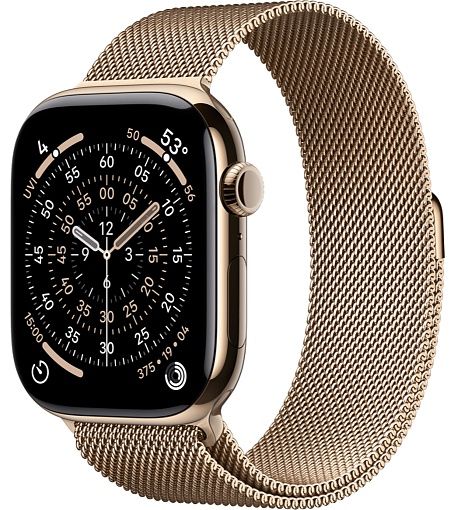 Умные часы Apple Watch Series 11 46 мм Gold Titanium Case with Mi...