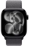 Умные часы Apple Watch Series 11 42 мм Jet Black Aluminum Case with Sport Loop Dark Gray(темно-серый)