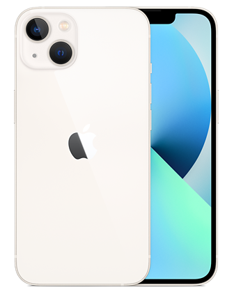 Смартфон Apple iPhone 13 256 ГБ Starlight (Сияющая звезда)