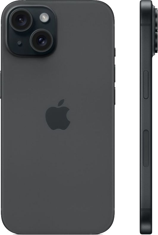 Смартфон Apple iPhone 15 256 ГБ Black (Чёрный)