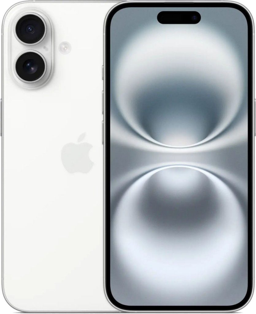 Смартфон Apple iPhone 16 256 ГБ White (Белый)