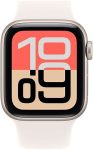 Умные часы Apple Watch SE 3 40 мм (2025) Starlight Aluminum Case with Sport Band Light Blush(нежно розовый)