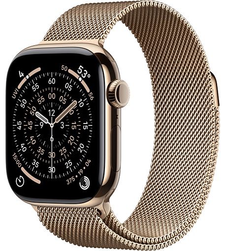 Умные часы Apple Watch Series 11 42 мм Gold Titanium Case with Mi...