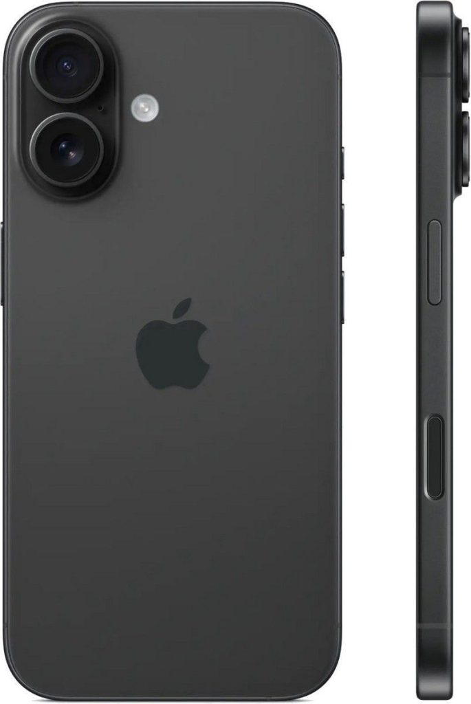 Смартфон Apple iPhone 16 256 ГБ Black (Черный)