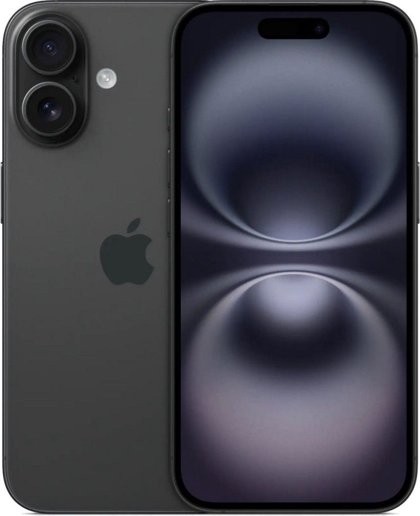 Смартфон Apple iPhone 16 256 ГБ Black (Черный)