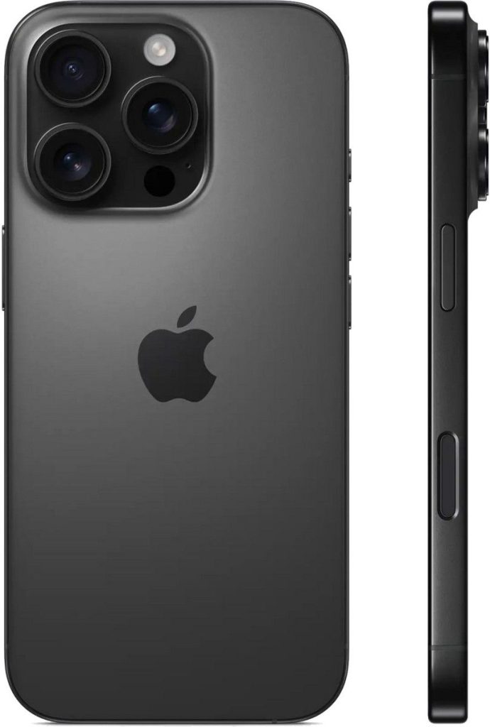 Смартфон Apple iPhone 16 Pro Max 256 ГБ Black Titanium (Черный)
