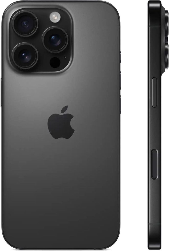 Смартфон Apple iPhone 16 Pro 128 ГБ Black Titanium (Чёрный титан)