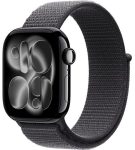 Умные часы Apple Watch Series 11 42 мм Jet Black Aluminum Case with Sport Loop Dark Gray(темно-серый)