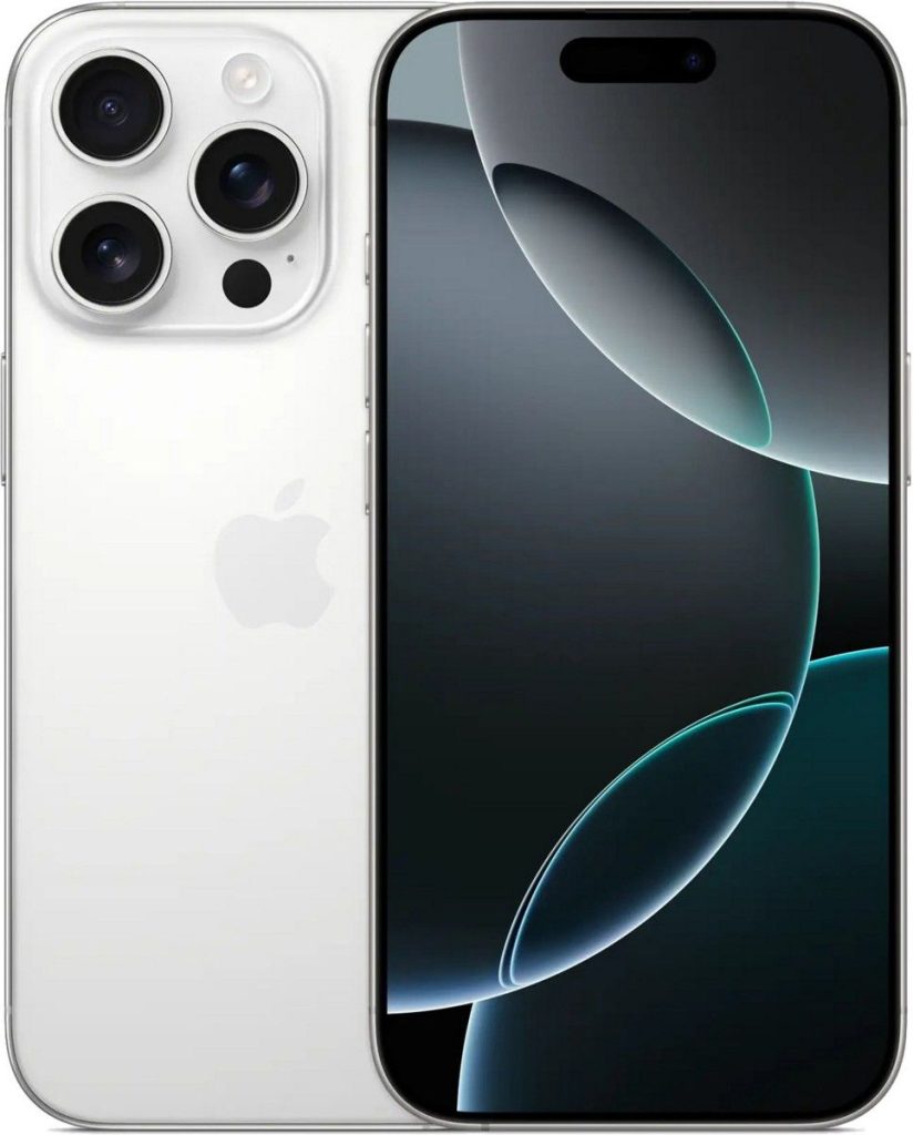 Смартфон Apple iPhone 16 Pro Max 256 ГБ White Titanium (Белый титан)
