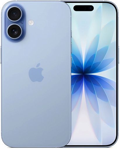 Смартфон Apple iPhone 17 256 ГБ Mist Blue (Туманно-голубой) eSIM