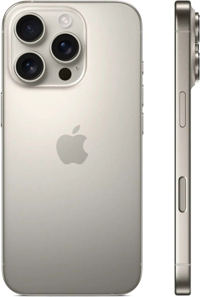 Смартфон Apple iPhone 16 Pro 512 ГБ Natural Titanium (Натуральный титан)