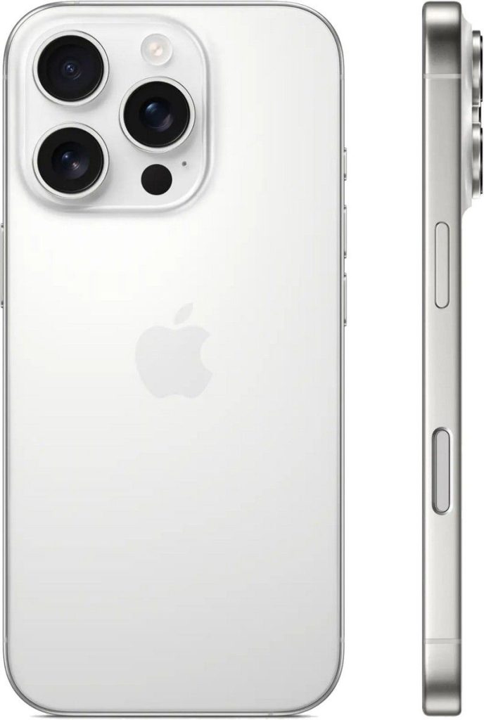Смартфон Apple iPhone 16 Pro Max 256 ГБ White Titanium (Белый титан)
