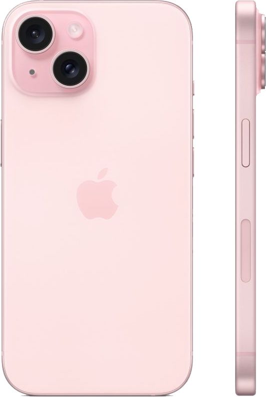 Смартфон Apple iPhone 15 128 ГБ Pink (Розовый)