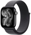 Умные часы Apple Watch Series 11 42 мм Jet Black Aluminum Case with Sport Loop Dark Gray(темно-серый)