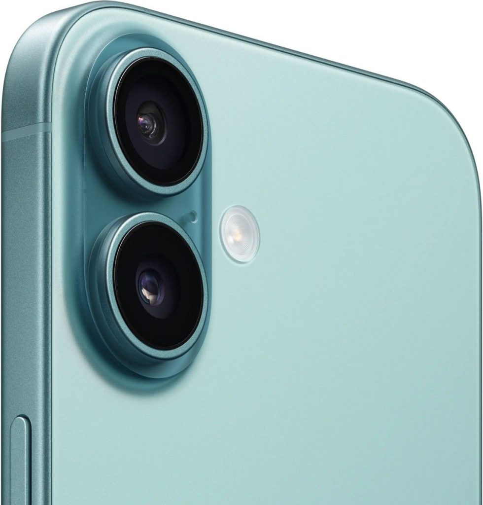 Смартфон Apple iPhone 16 256 ГБ Teal (Морская бирюза)