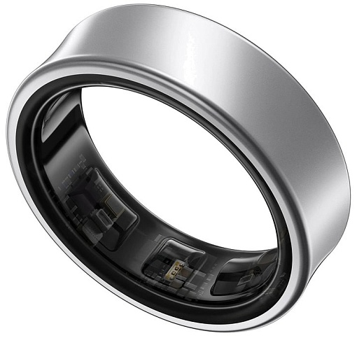Умное кольцо Samsung Galaxy Ring Size 5 Серебристое (Titanium Sil...