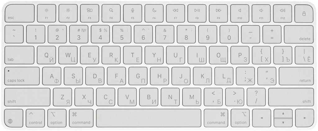 Клавиатура Apple Magic Keyboard USB-C, белый (MXCL3RS/A) RU