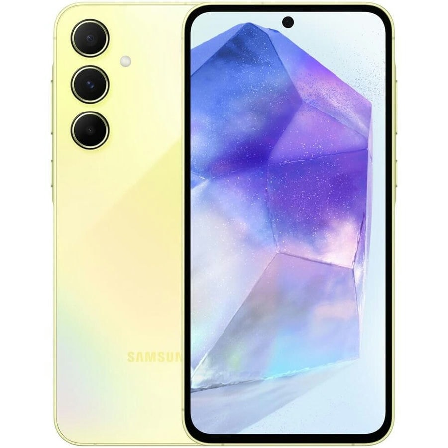 Смартфон Samsung Galaxy A55 5G 8/128 ГБ Желтый (Awesome Lemon)