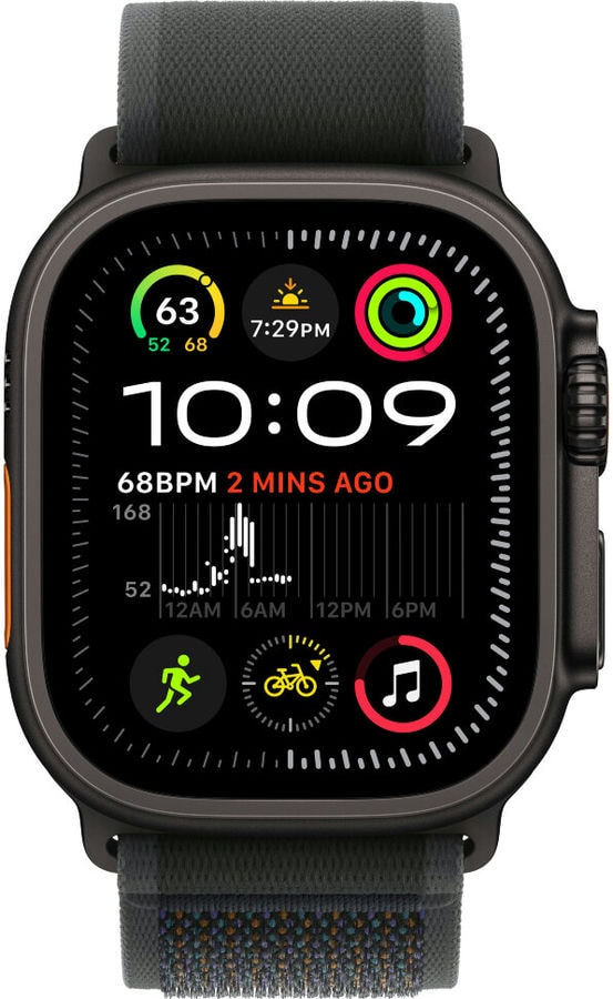 Умные часы Apple Watch Ultra 2 2024 49 мм Black Titanium Case wit...