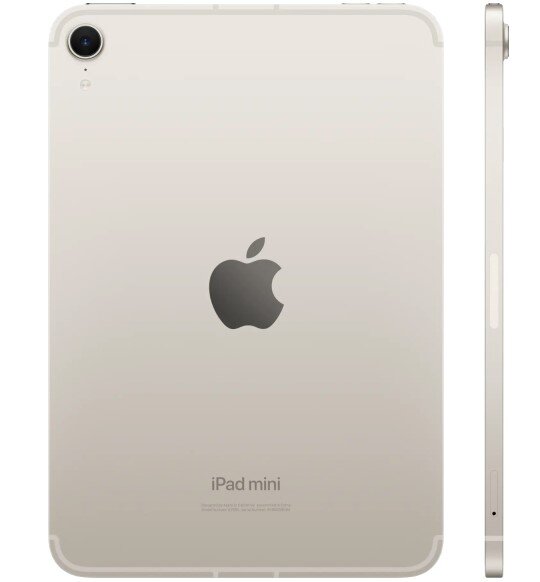 Планшет Apple iPad mini (2024) 256 ГБ Wi-Fi + Cellular Сияющая зв...