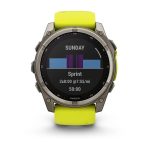 Умные часы Garmin Fenix 8 51 мм SOLAR Sapphire Titanium with Amp ...