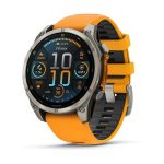 Умные часы Garmin Fenix 8 47 мм AMOLED Sapphire Titanium with Spa...