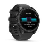 Умные часы Garmin Fenix 8 47 мм AMOLED Slate Gray with Black Sili...