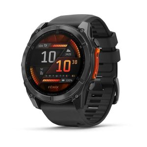 Умные часы Garmin Fenix 8 51 мм AMOLED Slate Gray with Black Sili...