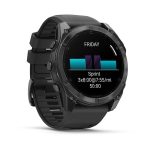 Умные часы Garmin Fenix 8 51 мм AMOLED Slate Gray with Black Sili...