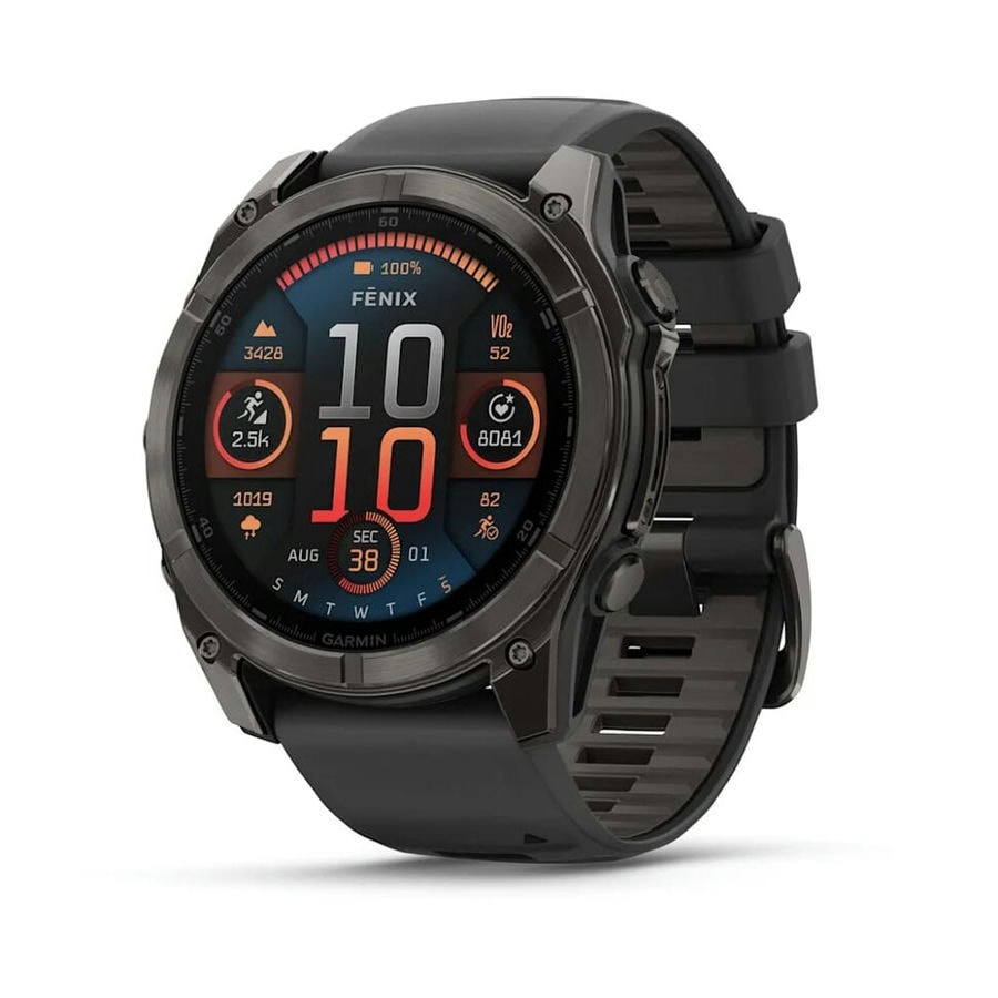 Умные часы Garmin Fenix 8 51 мм AMOLED Sapphire Carbon Gray DLC T...