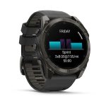 Умные часы Garmin Fenix 8 51 мм AMOLED Sapphire Carbon Gray DLC T...