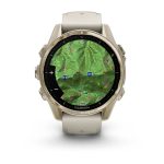 Умные часы Garmin Fenix 8 43 мм AMOLED Sapphire Soft Gold with Fo...