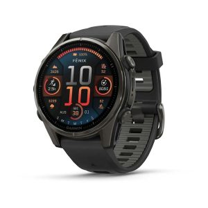 Умные часы Garmin Fenix 8 43 мм AMOLED Sapphire Carbon Gray DLC T...