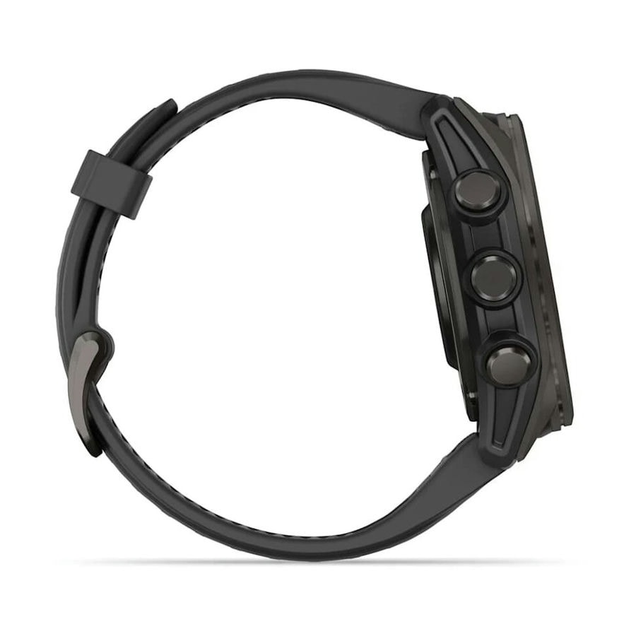 Умные часы Garmin Fenix 8 43 мм AMOLED Sapphire Carbon Gray DLC T...