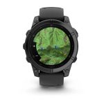 Умные часы Garmin Fenix E 47 мм AMOLED Slate Gray Steel with Blac...
