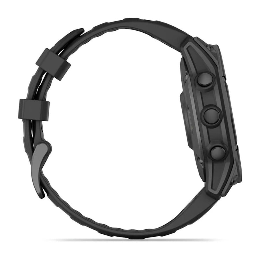 Умные часы Garmin Fenix E 47 мм AMOLED Slate Gray Steel with Blac...