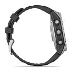 Умные часы Garmin Fenix E 47 мм AMOLED Stainless Steel with Black...
