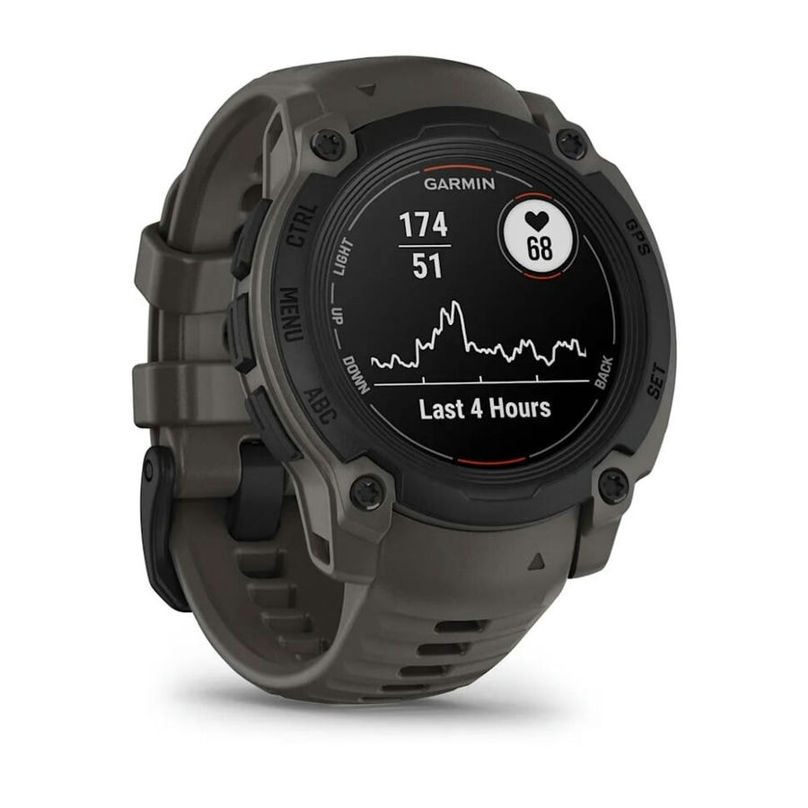 Умные часы Garmin Instinct E 40 мм Black with Charcoal Band (010-...