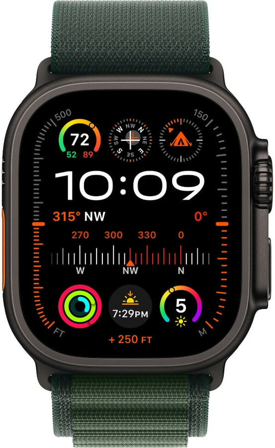 Умные часы Apple Watch Ultra 2 2024 49 мм Black Titanium Case wit...