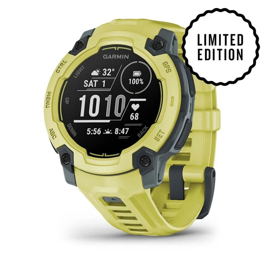 Умные часы Garmin Instinct E 45 мм Electric Lime with Electric Li...