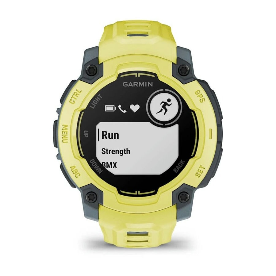 Умные часы Garmin Instinct E 45 мм Electric Lime with Electric Li...