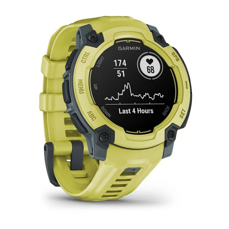Умные часы Garmin Instinct E 45 мм Electric Lime with Electric Li...