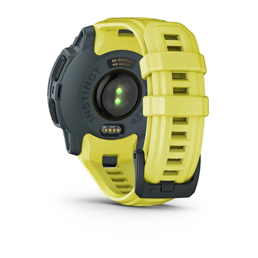 Умные часы Garmin Instinct E 45 мм Electric Lime with Electric Li...